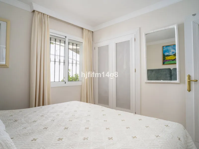 Discover this rare opportunity to own a charming townhouse for sale in Los Altos de Aloha, one of the most desirable residential complexes in Nueva Andalucía, Marbella. Perfectly positioned frontline to the pool, this beautifully maintained property offer