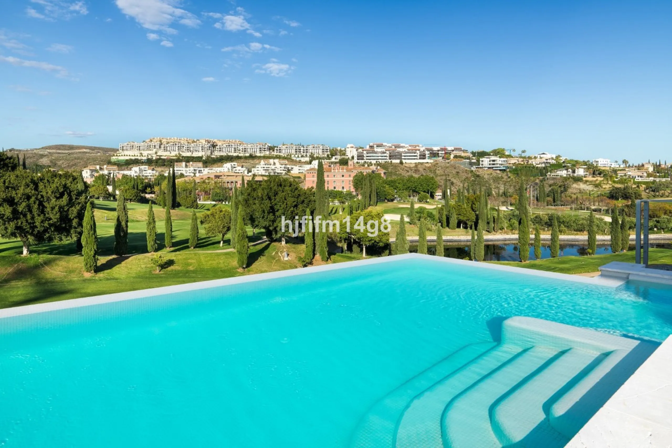 Discover an exceptional key-ready luxury villa for sale in the prestigious Los Flamingos Golf Resort, one of the most sought-after residential areas on the Costa del Sol, home to the world-famous Villa Padierna. This frontline golf property offers uninter