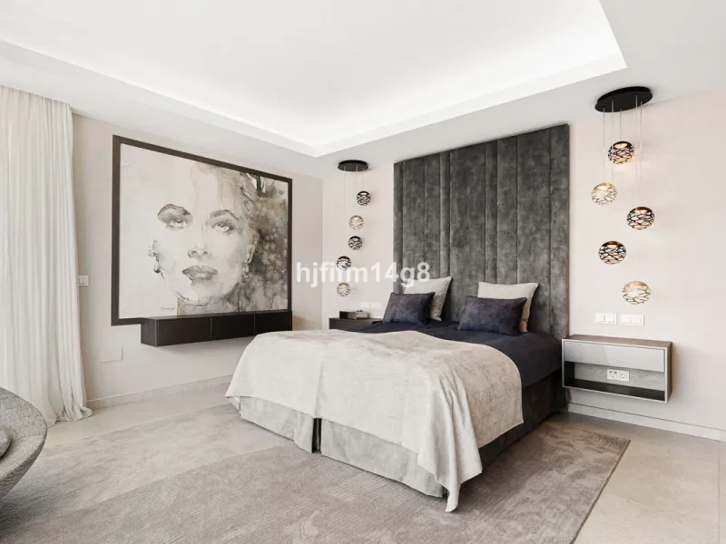 Discover an exceptional key-ready luxury villa for sale in the prestigious Los Flamingos Golf Resort, one of the most sought-after residential areas on the Costa del Sol, home to the world-famous Villa Padierna. This frontline golf property offers uninter