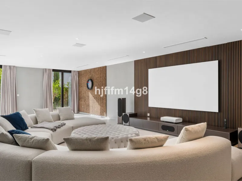 Discover an exceptional key-ready luxury villa for sale in the prestigious Los Flamingos Golf Resort, one of the most sought-after residential areas on the Costa del Sol, home to the world-famous Villa Padierna. This frontline golf property offers uninter
