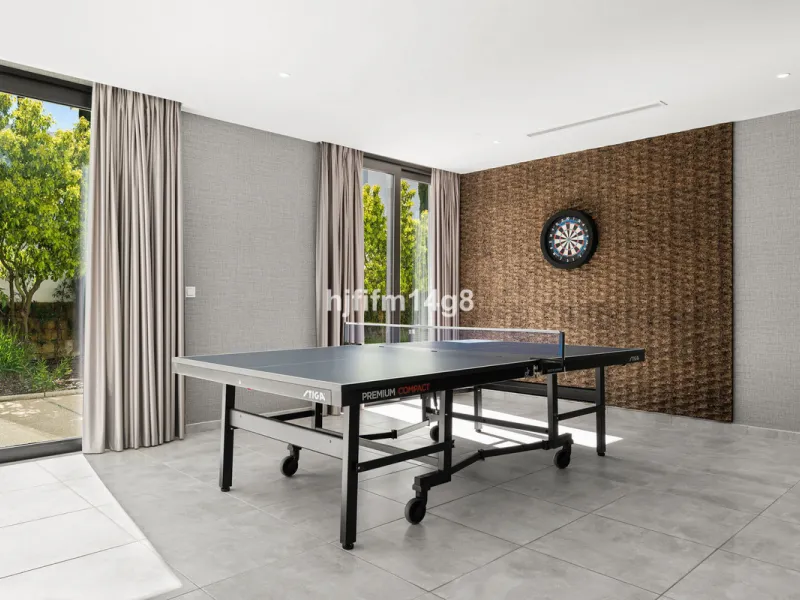 Discover an exceptional key-ready luxury villa for sale in the prestigious Los Flamingos Golf Resort, one of the most sought-after residential areas on the Costa del Sol, home to the world-famous Villa Padierna. This frontline golf property offers uninter