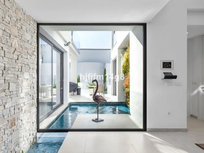Discover an exceptional key-ready luxury villa for sale in the prestigious Los Flamingos Golf Resort, one of the most sought-after residential areas on the Costa del Sol, home to the world-famous Villa Padierna. This frontline golf property offers uninter