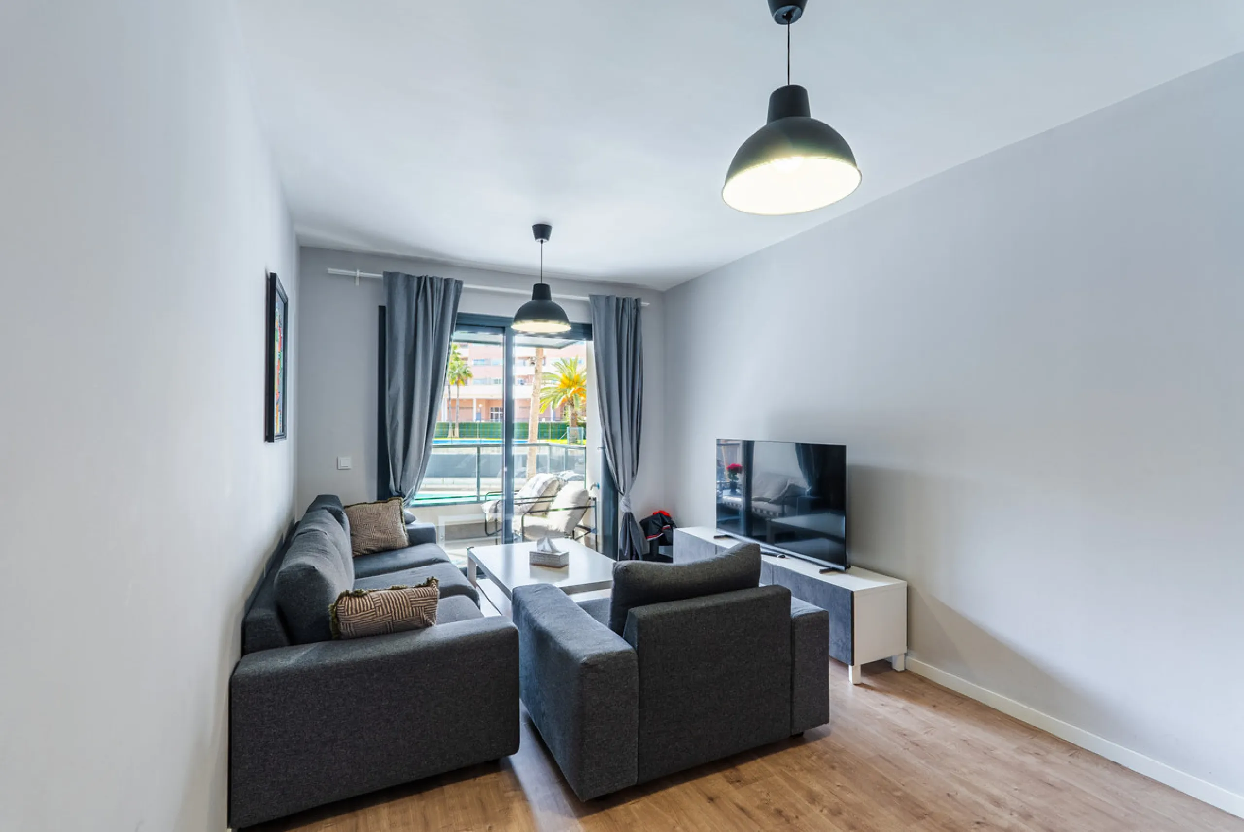 Discover a modern, light-filled 3-bedroom apartment designed for effortless Mediterranean living. Located in one of Mijas Costa's most dynamic and fast-growing areas, this elegant residence offers the perfect balance between comfort, convenience, and inve