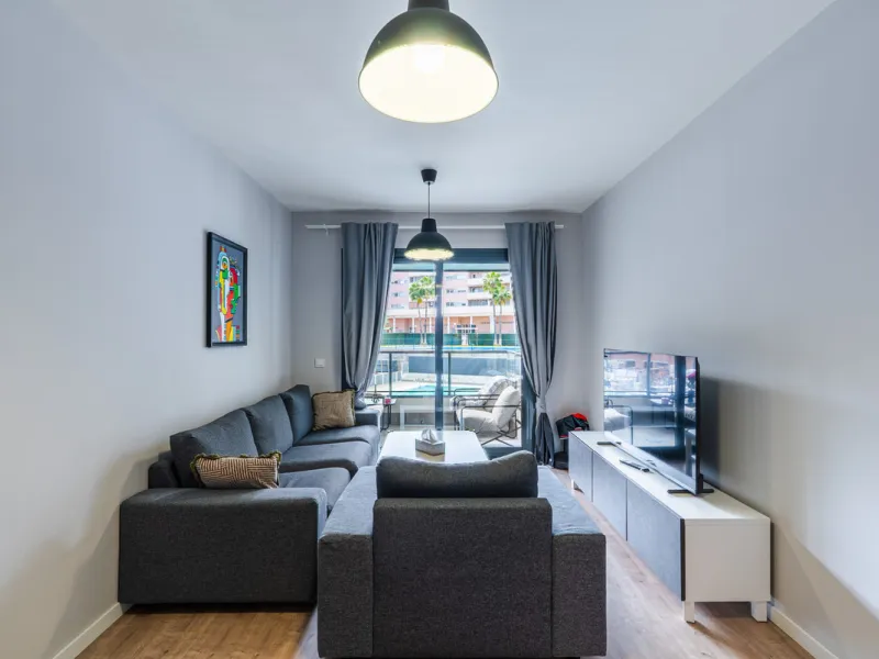 Discover a modern, light-filled 3-bedroom apartment designed for effortless Mediterranean living. Located in one of Mijas Costa's most dynamic and fast-growing areas, this elegant residence offers the perfect balance between comfort, convenience, and inve