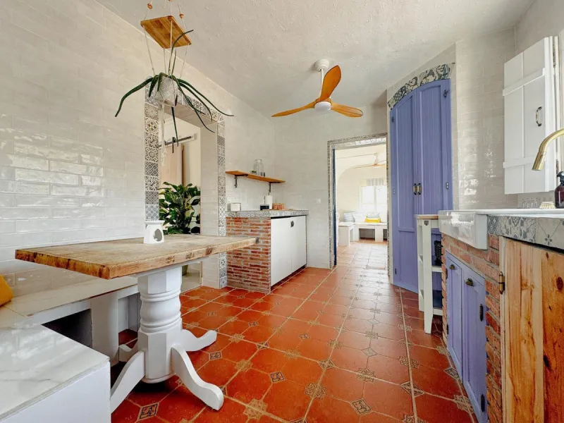 Situated in one of Nerja's most desirable residential areas, this exceptional villa enjoys the best of both worlds - peaceful countryside surroundings with spectacular sea views, while remaining just minutes from the heart of town. Located only 750m from 