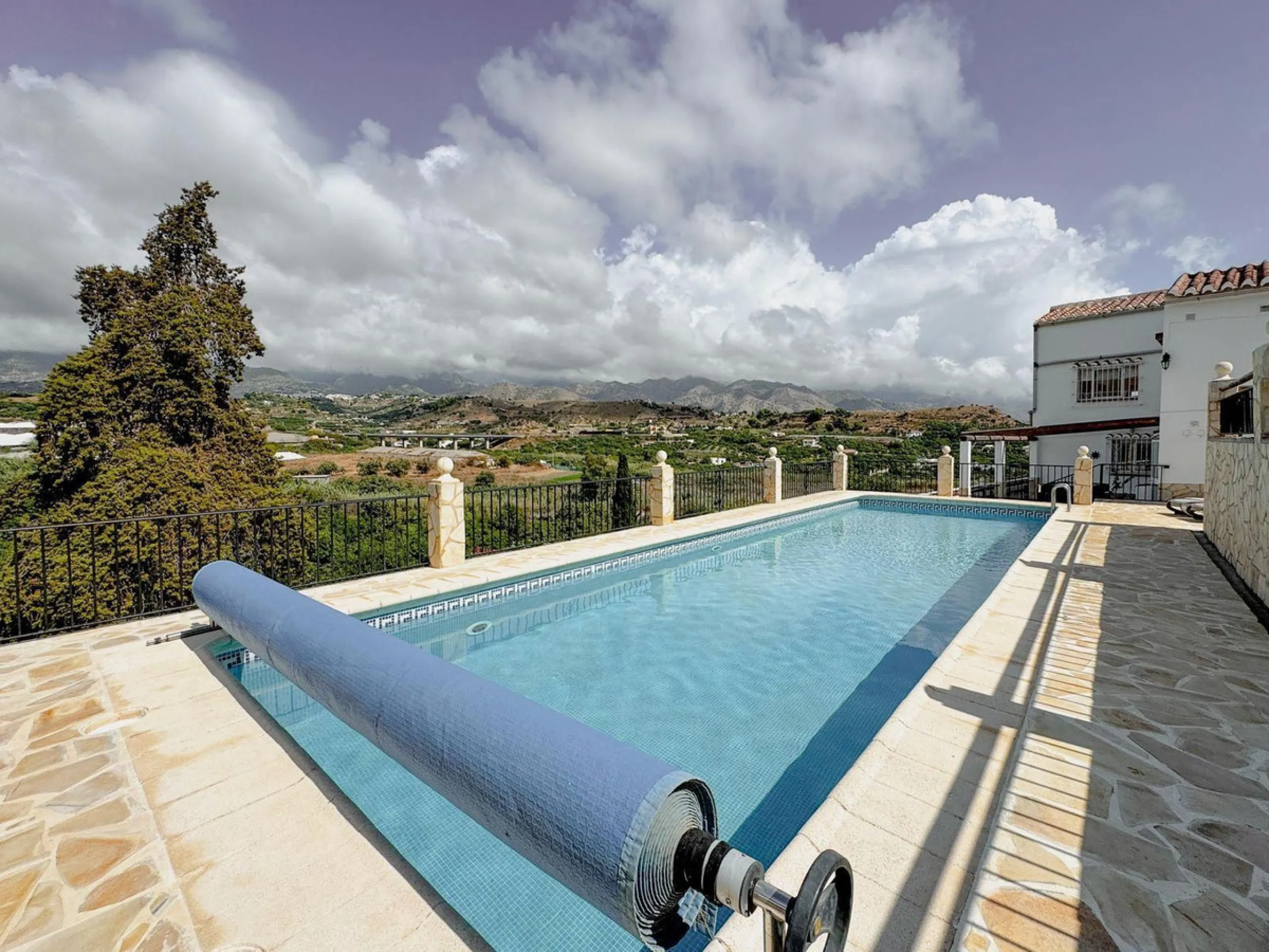 Situated in one of Nerja's most desirable residential areas, this exceptional villa enjoys the best of both worlds - peaceful countryside surroundings with spectacular sea views, while remaining just minutes from the heart of town. Located only 750m from 