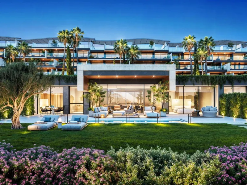 Luxurious Beachfront Residences in Manilva: your Oasis on the Costa del Sol.& & Overview of Exclusive Residences.& & This prestigious beachfront development in Manilva offers a range of luxury homes: 66 two, three, and four-bedroom apartments,