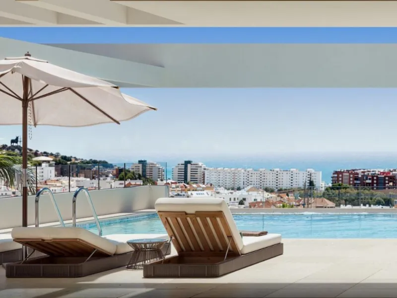 Luxury New Build Apartments in Fuengirola Costa del Sol& & Contemporary Living in a Prime Fuengirola Location& This exclusive new residential development is located in the heart of the Costa del Sol, in Fuengirola, one of the most dynamic and wel