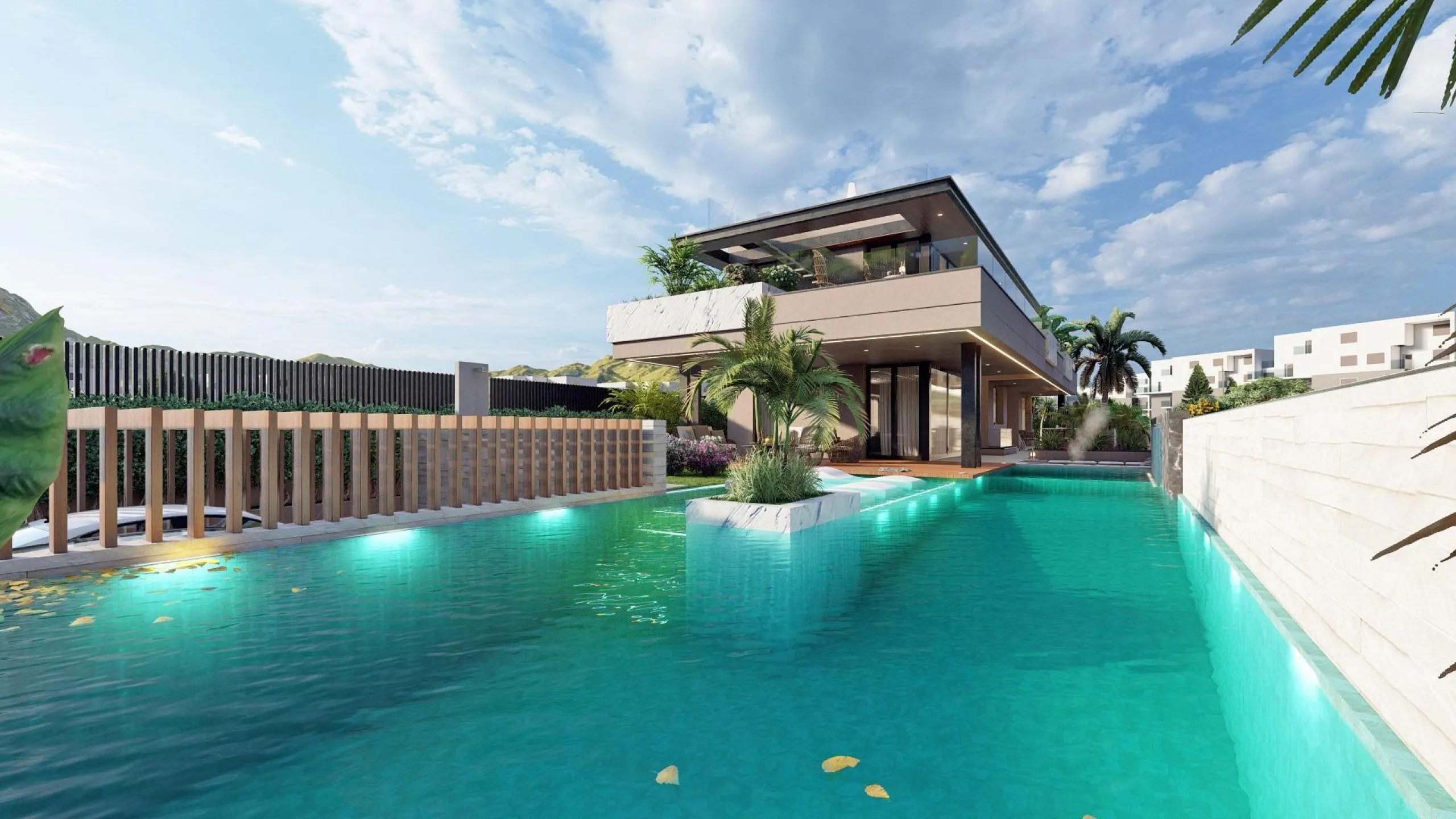 Luxury Contemporary Villa with Sea Views in El Higueron, Fuengirola& & Independent Villa on the Costa del Sol& Located in the prestigious residential area of El Higueron in Fuengirola, this independent villa represents a unique fusion of luxury, 