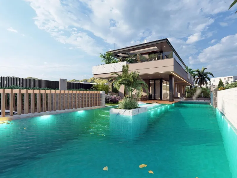 Luxury Contemporary Villa with Sea Views in El Higueron, Fuengirola& & Independent Villa on the Costa del Sol& Located in the prestigious residential area of El Higueron in Fuengirola, this independent villa represents a unique fusion of luxury, 