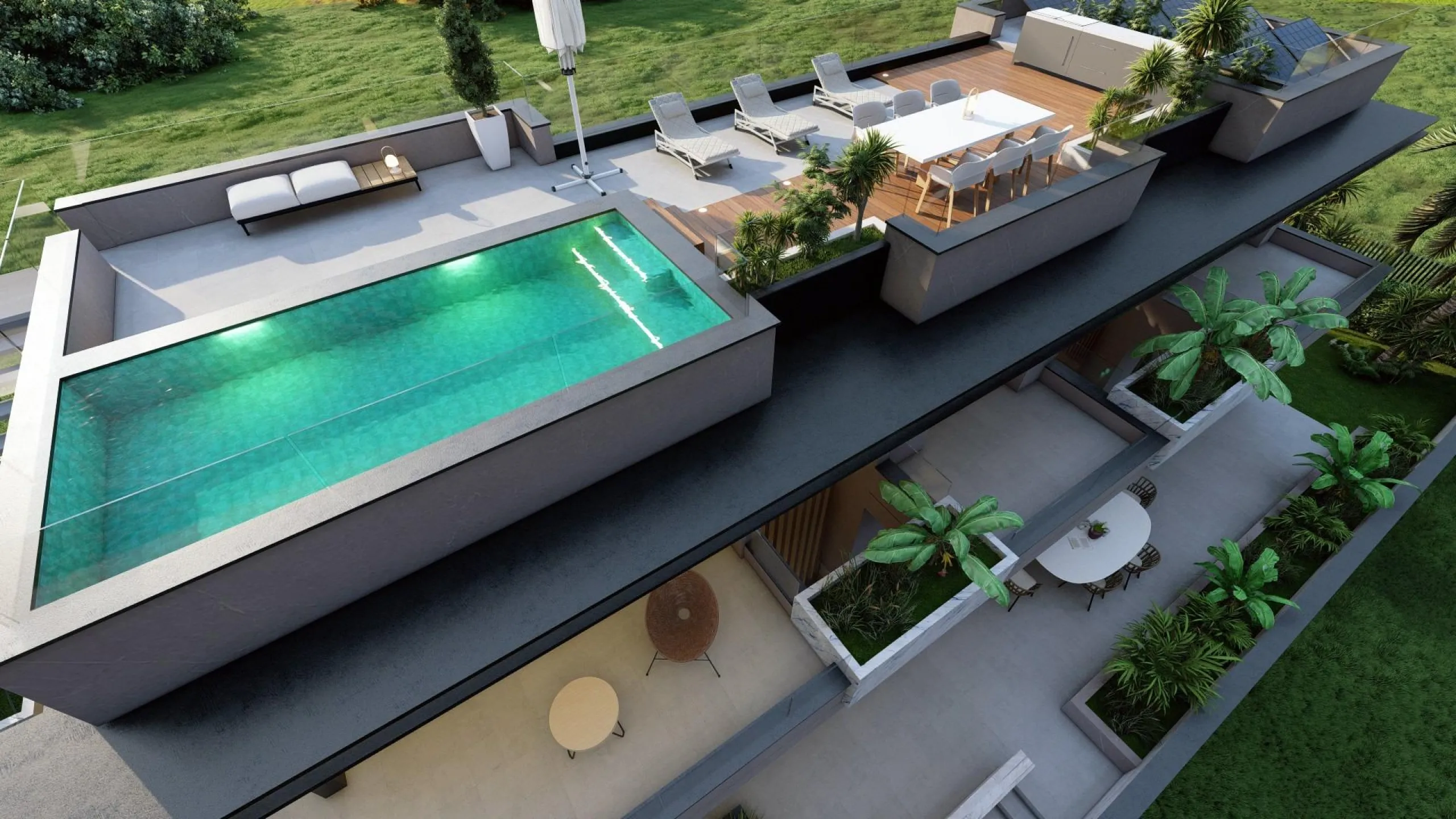 Luxury Contemporary Villa with Sea Views in El Higueron, Fuengirola& & Independent Villa on the Costa del Sol& Located in the prestigious residential area of El Higueron in Fuengirola, this independent villa represents a unique fusion of luxury, 