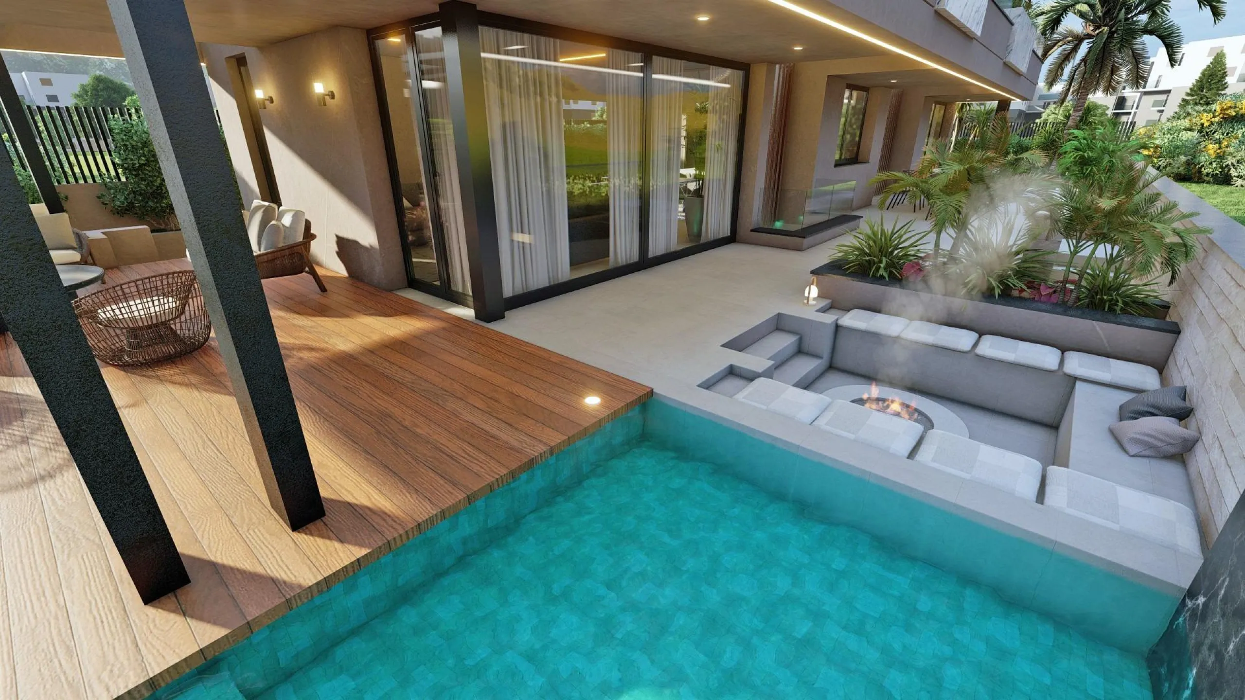 Luxury Contemporary Villa with Sea Views in El Higueron, Fuengirola& & Independent Villa on the Costa del Sol& Located in the prestigious residential area of El Higueron in Fuengirola, this independent villa represents a unique fusion of luxury, 