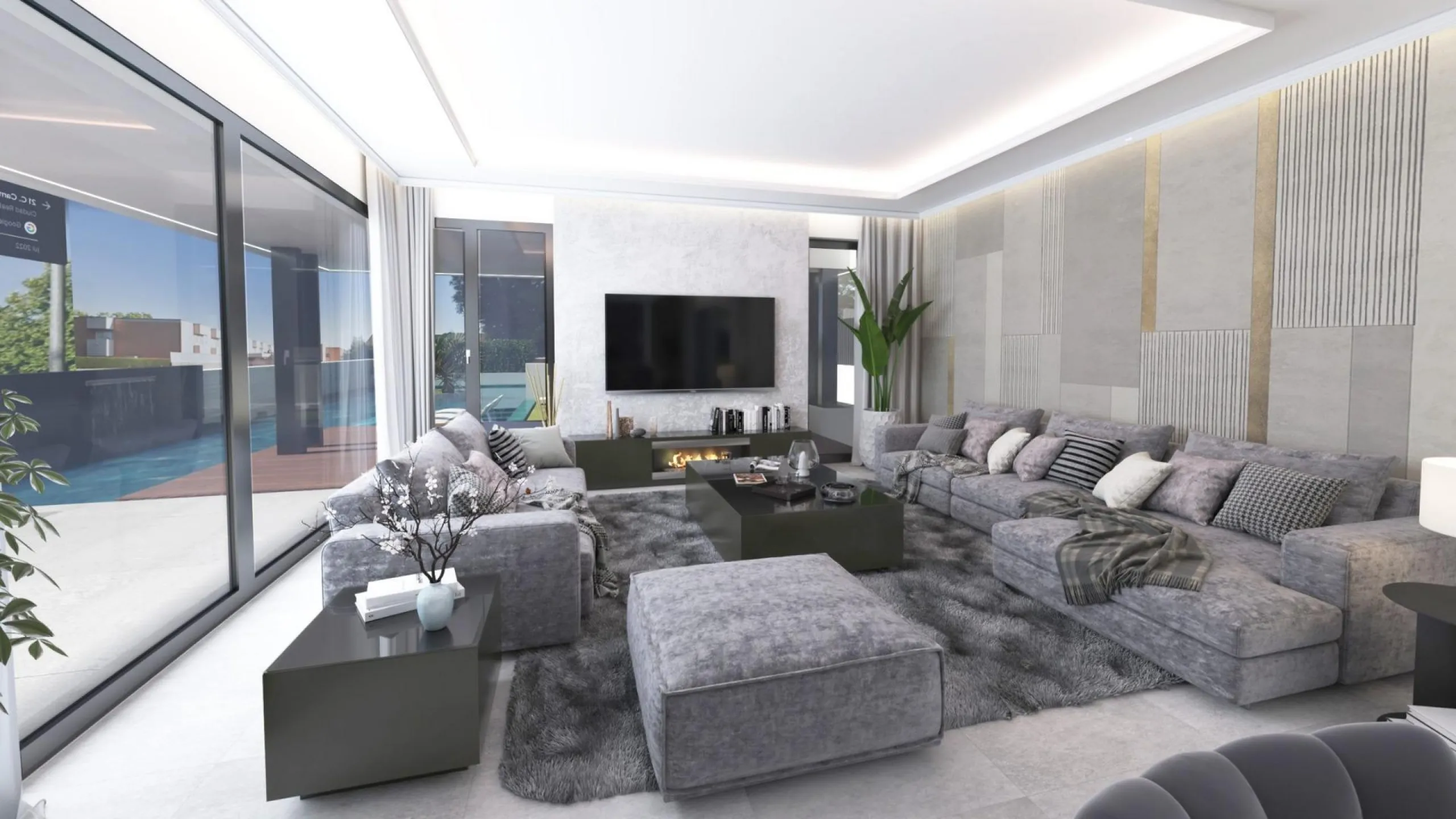 Luxury Contemporary Villa with Sea Views in El Higueron, Fuengirola& & Independent Villa on the Costa del Sol& Located in the prestigious residential area of El Higueron in Fuengirola, this independent villa represents a unique fusion of luxury, 
