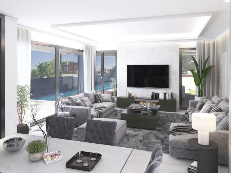Luxury Contemporary Villa with Sea Views in El Higueron, Fuengirola& & Independent Villa on the Costa del Sol& Located in the prestigious residential area of El Higueron in Fuengirola, this independent villa represents a unique fusion of luxury, 
