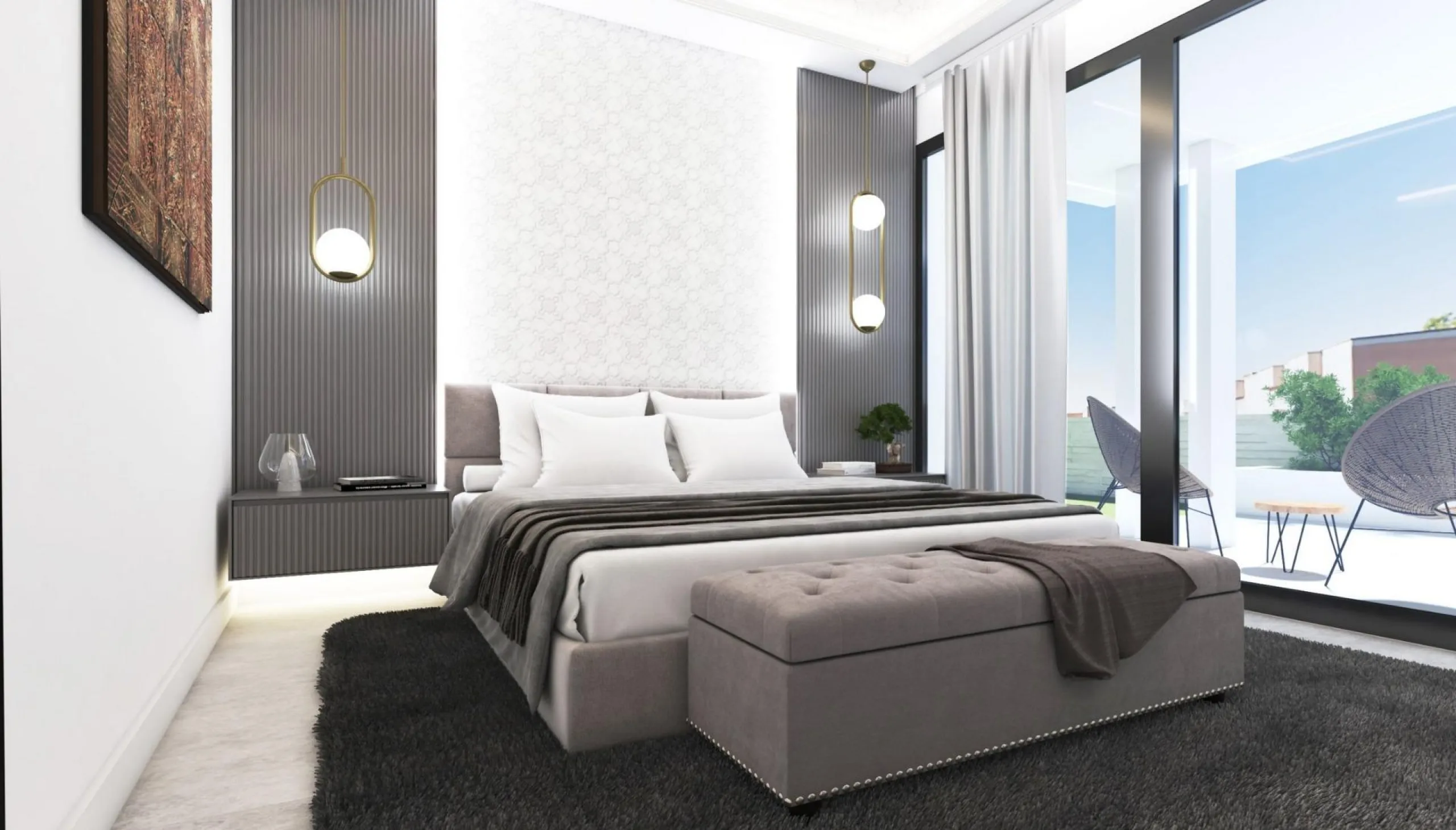 Luxury Contemporary Villa with Sea Views in El Higueron, Fuengirola& & Independent Villa on the Costa del Sol& Located in the prestigious residential area of El Higueron in Fuengirola, this independent villa represents a unique fusion of luxury, 