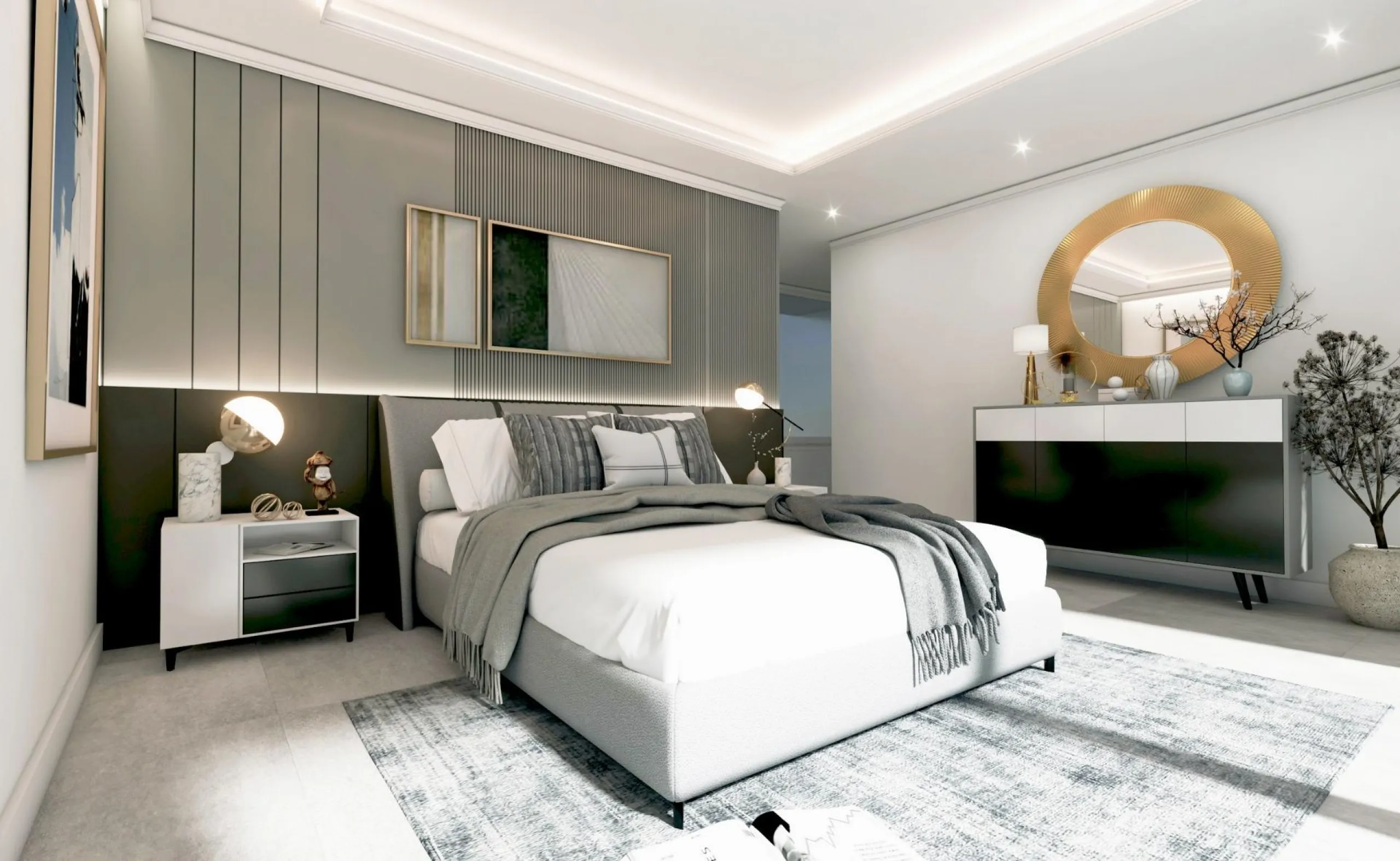 Luxury Contemporary Villa with Sea Views in El Higueron, Fuengirola& & Independent Villa on the Costa del Sol& Located in the prestigious residential area of El Higueron in Fuengirola, this independent villa represents a unique fusion of luxury, 
