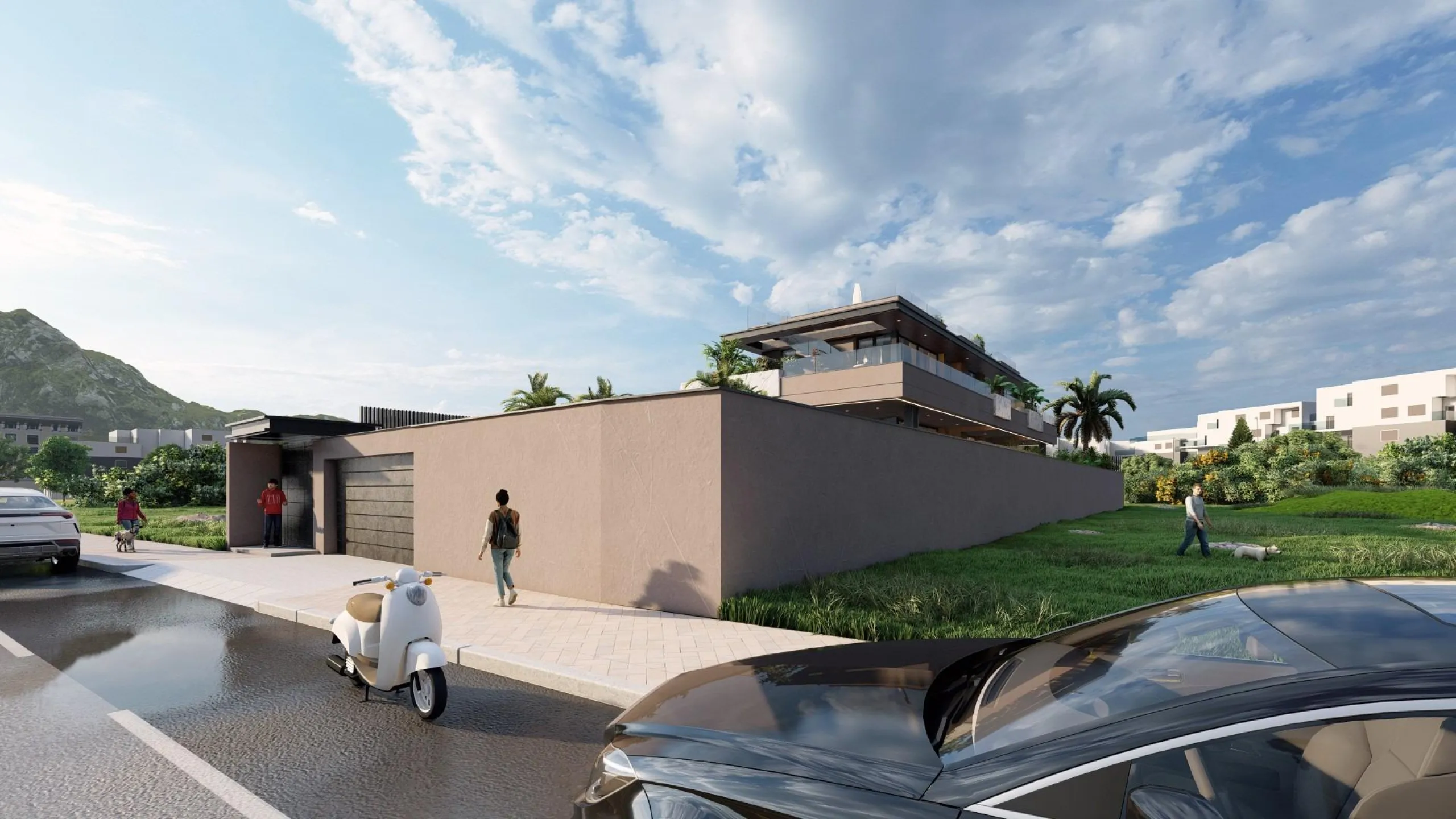 Luxury Contemporary Villa with Sea Views in El Higueron, Fuengirola& & Independent Villa on the Costa del Sol& Located in the prestigious residential area of El Higueron in Fuengirola, this independent villa represents a unique fusion of luxury, 