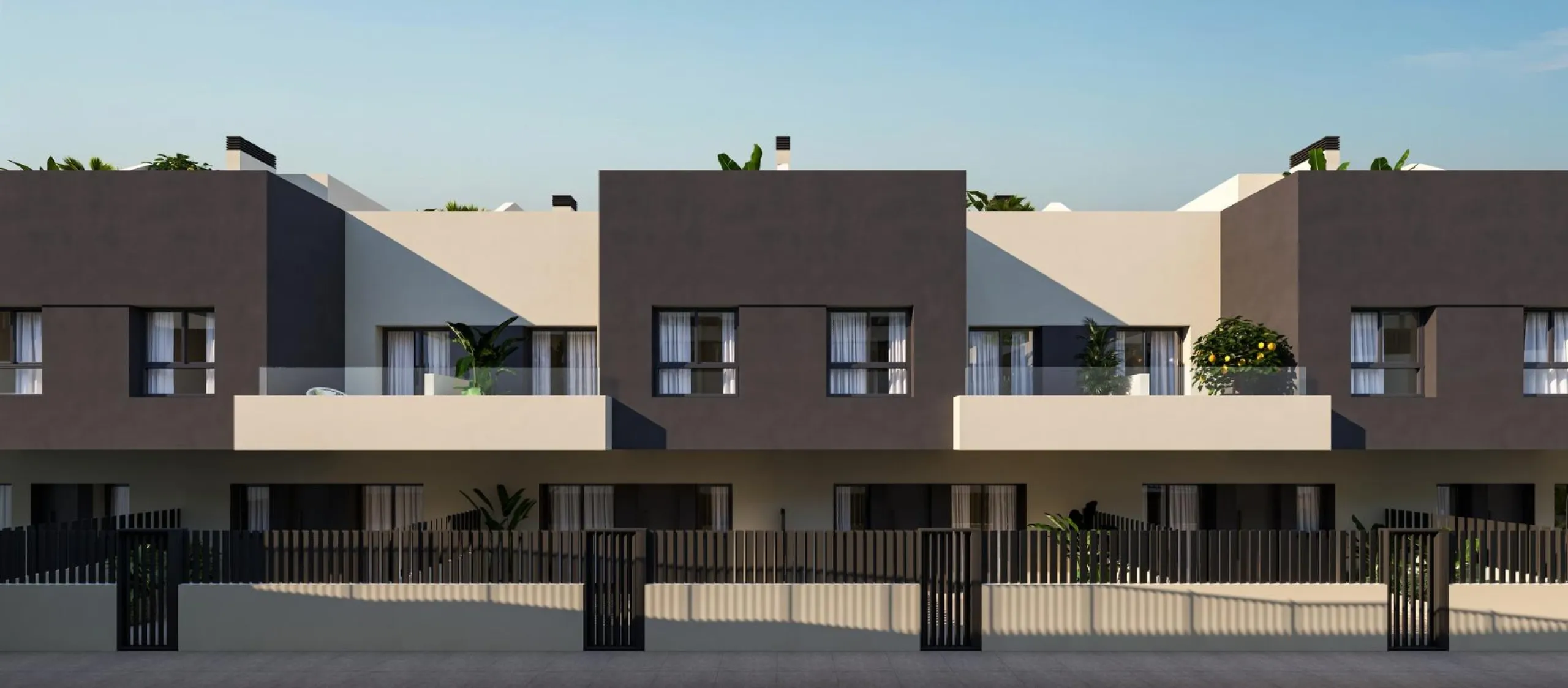 New Build 4 Bedroom Townhouses in Torre del Mar Just 800 m from the Beach& & Modern Family Homes on the Costa del Sol& This exclusive residential development consists of 21 contemporary 4 bedroom townhouses located in Torre del Mar, one of the mo