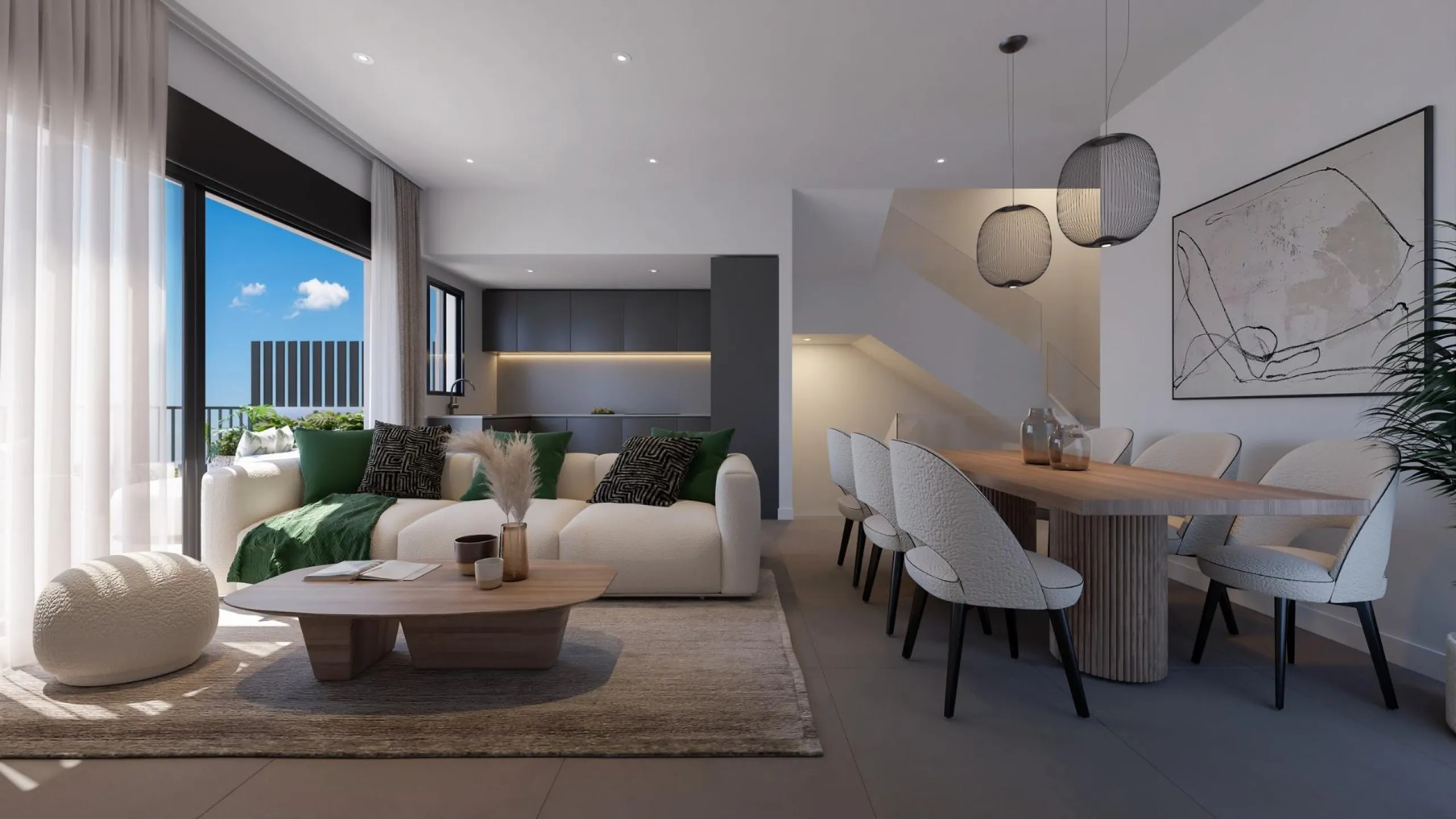 New Build 4 Bedroom Townhouses in Torre del Mar Just 800 m from the Beach& & Modern Family Homes on the Costa del Sol& This exclusive residential development consists of 21 contemporary 4 bedroom townhouses located in Torre del Mar, one of the mo