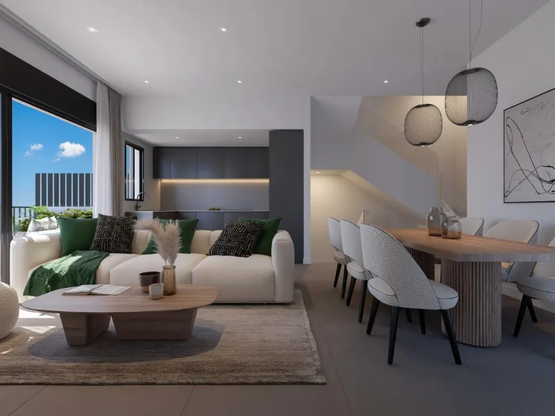 New Build 4 Bedroom Townhouses in Torre del Mar Just 800 m from the Beach& & Modern Family Homes on the Costa del Sol& This exclusive residential development consists of 21 contemporary 4 bedroom townhouses located in Torre del Mar, one of the mo