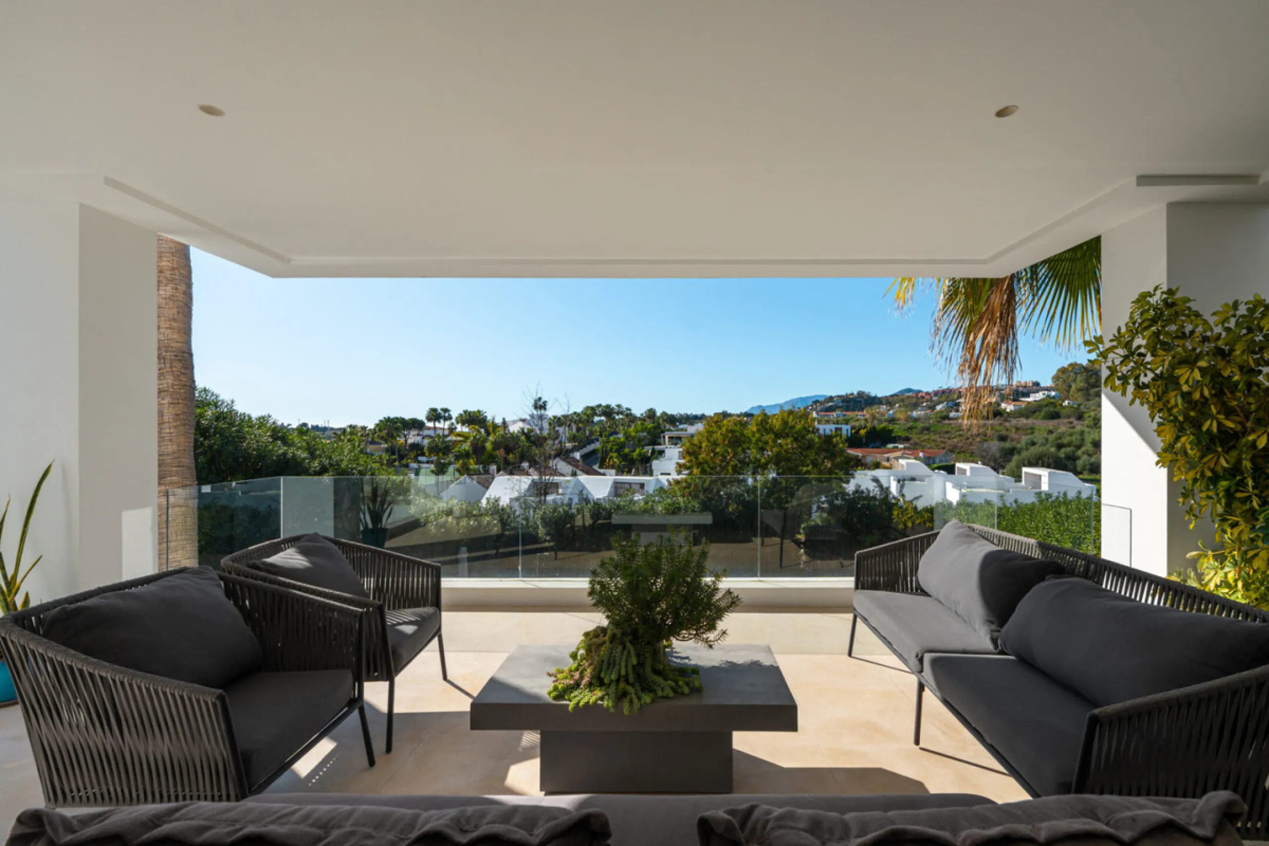 Set within the prestigious, fully gated Los Olivos community with 24/7 security, this contemporary villa sits on the largest plot in the development, offering unmatched privacy, space, and a prime location. Occupying a generous 1,351 m² plot, the property