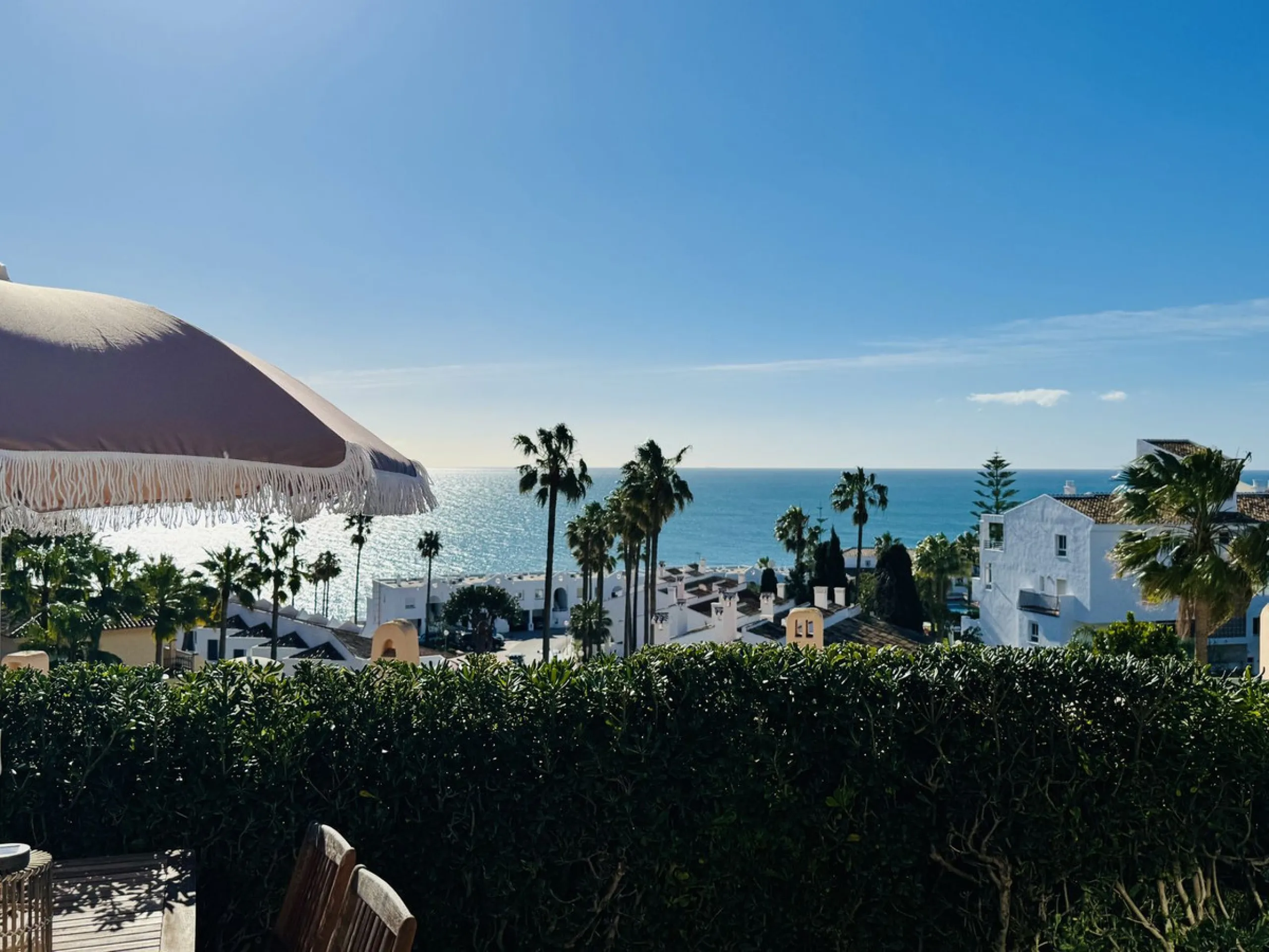 Stylish, fully renovated townhouse in the heart of Mijas Costa just steps from Fuengirola's beach walk, ideal as a permanent home, holiday residence or investement with excellent rental potential.