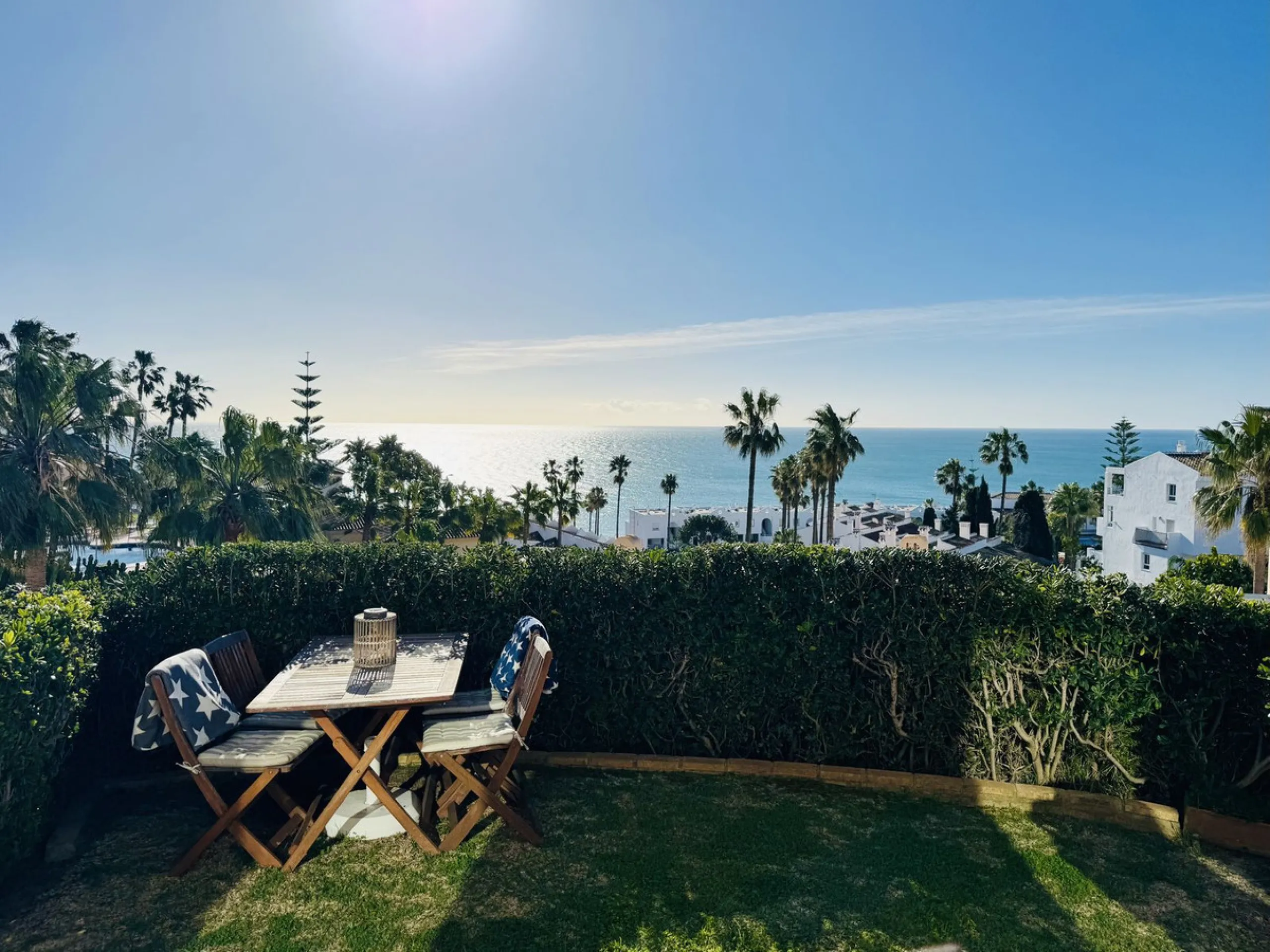 Stylish, fully renovated townhouse in the heart of Mijas Costa just steps from Fuengirola's beach walk, ideal as a permanent home, holiday residence or investement with excellent rental potential.