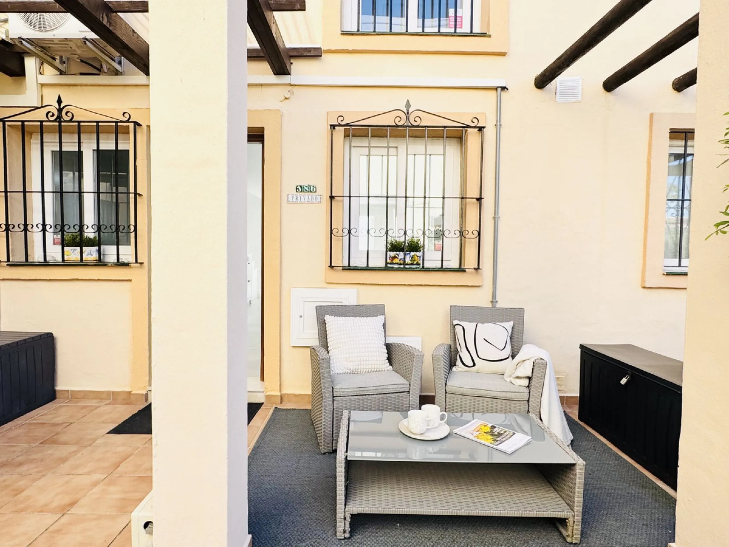 Stylish, fully renovated townhouse in the heart of Mijas Costa just steps from Fuengirola's beach walk, ideal as a permanent home, holiday residence or investement with excellent rental potential.