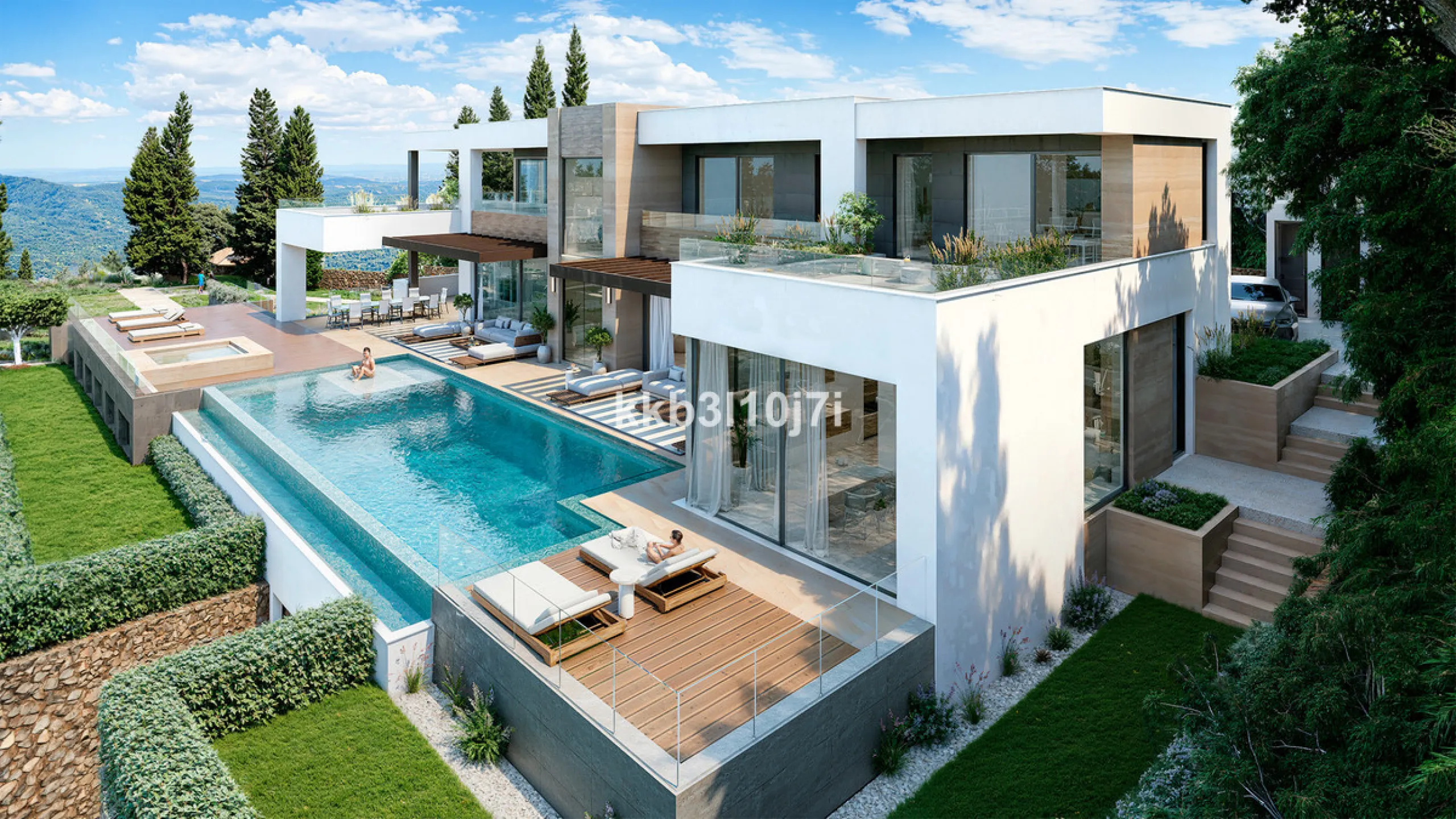 Situated in one of the most desirable residential areas of Nueva Andalucía, this impressive new-build villa currently under construction represents a rare opportunity to acquire a contemporary home with spectacular views of the Mediterranean Sea and the i