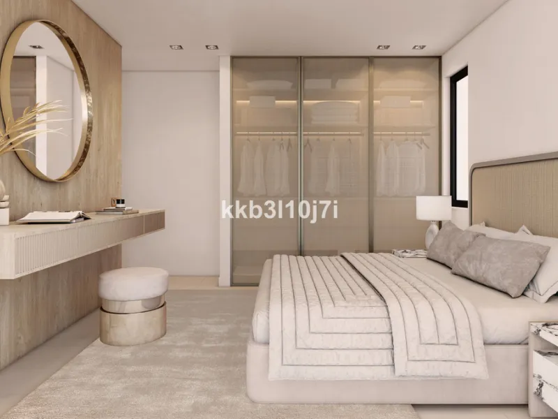 Situated in one of the most desirable residential areas of Nueva Andalucía, this impressive new-build villa currently under construction represents a rare opportunity to acquire a contemporary home with spectacular views of the Mediterranean Sea and the i