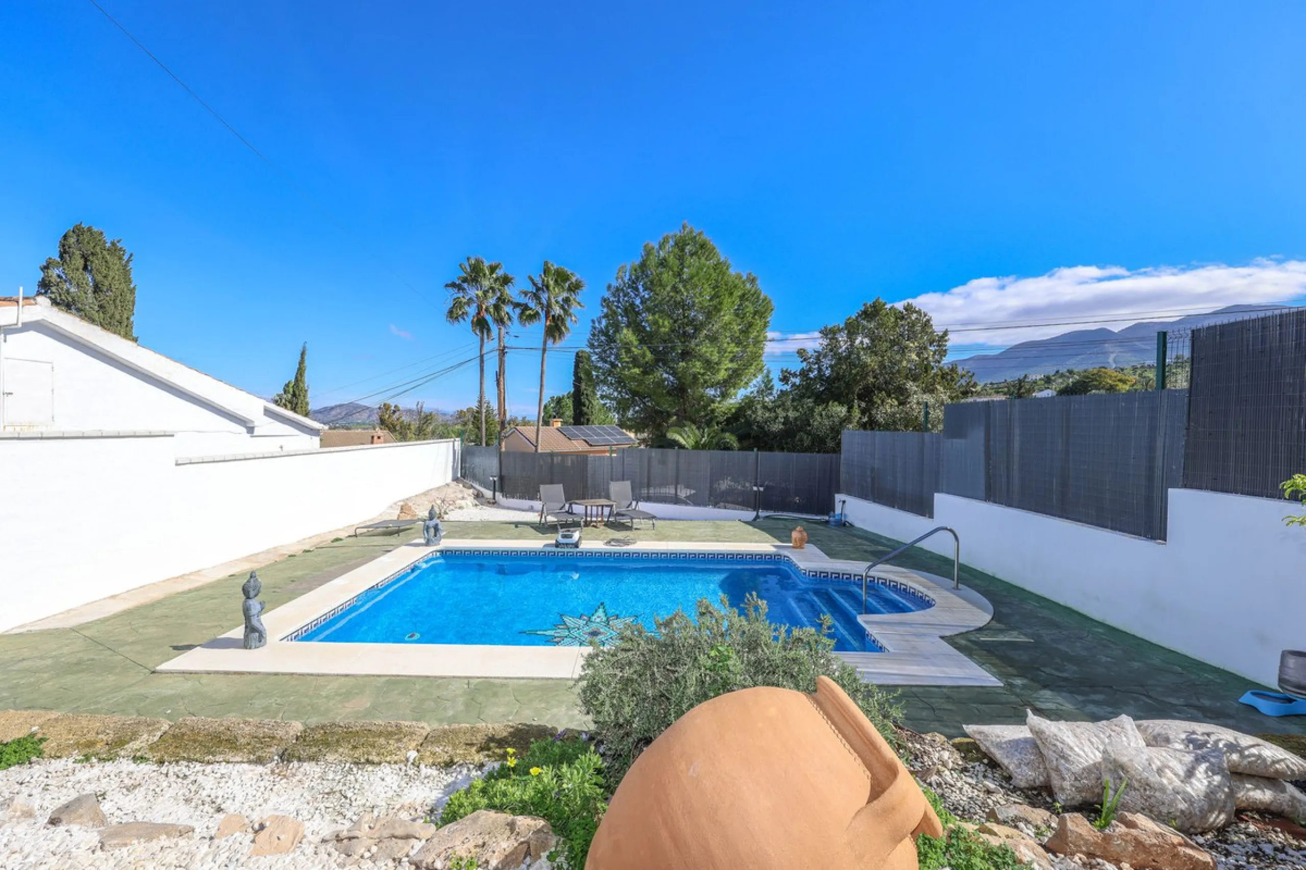 Upgraded Modern Villa with Solar Panels