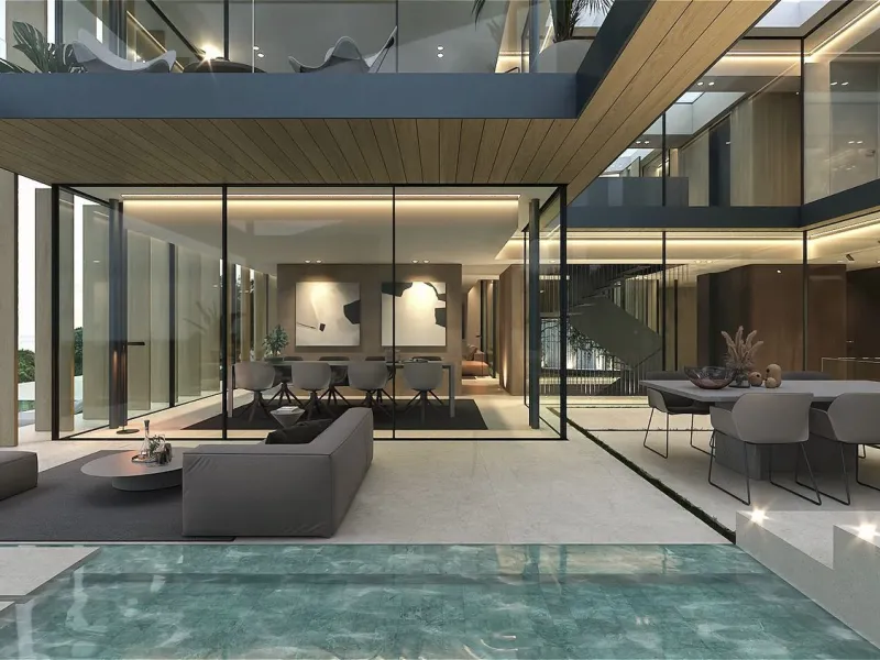 Luxe-Villa in Neubau in Premia de Dalt, Barcelona