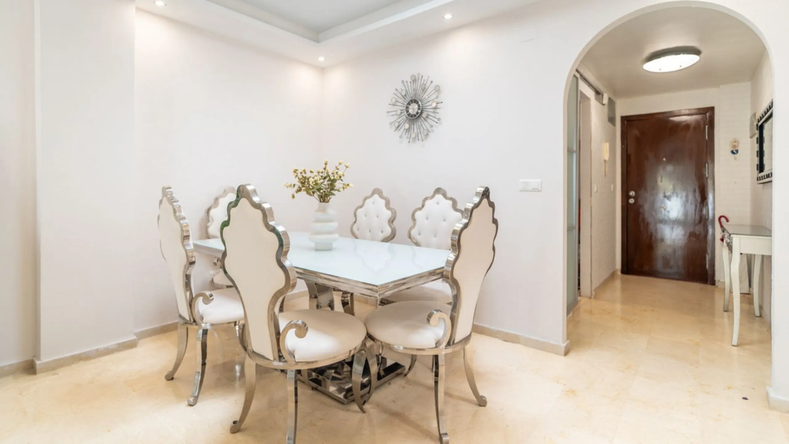 This apartment is located in a quiet and well-maintained residential complex, offering a balanced and comfortable home designed for everyday living. The property features a spacious living-dining area with direct access to a private terrace, ideal for bot