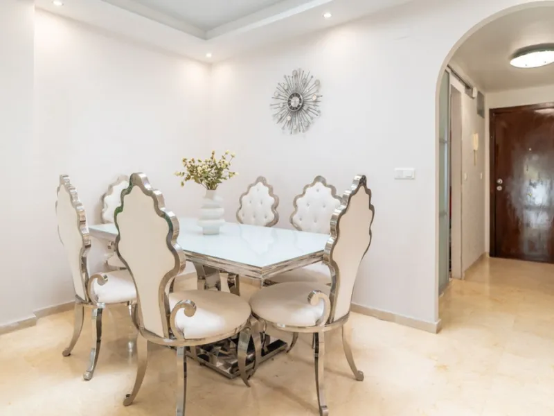 This apartment is located in a quiet and well-maintained residential complex, offering a balanced and comfortable home designed for everyday living. The property features a spacious living-dining area with direct access to a private terrace, ideal for bot
