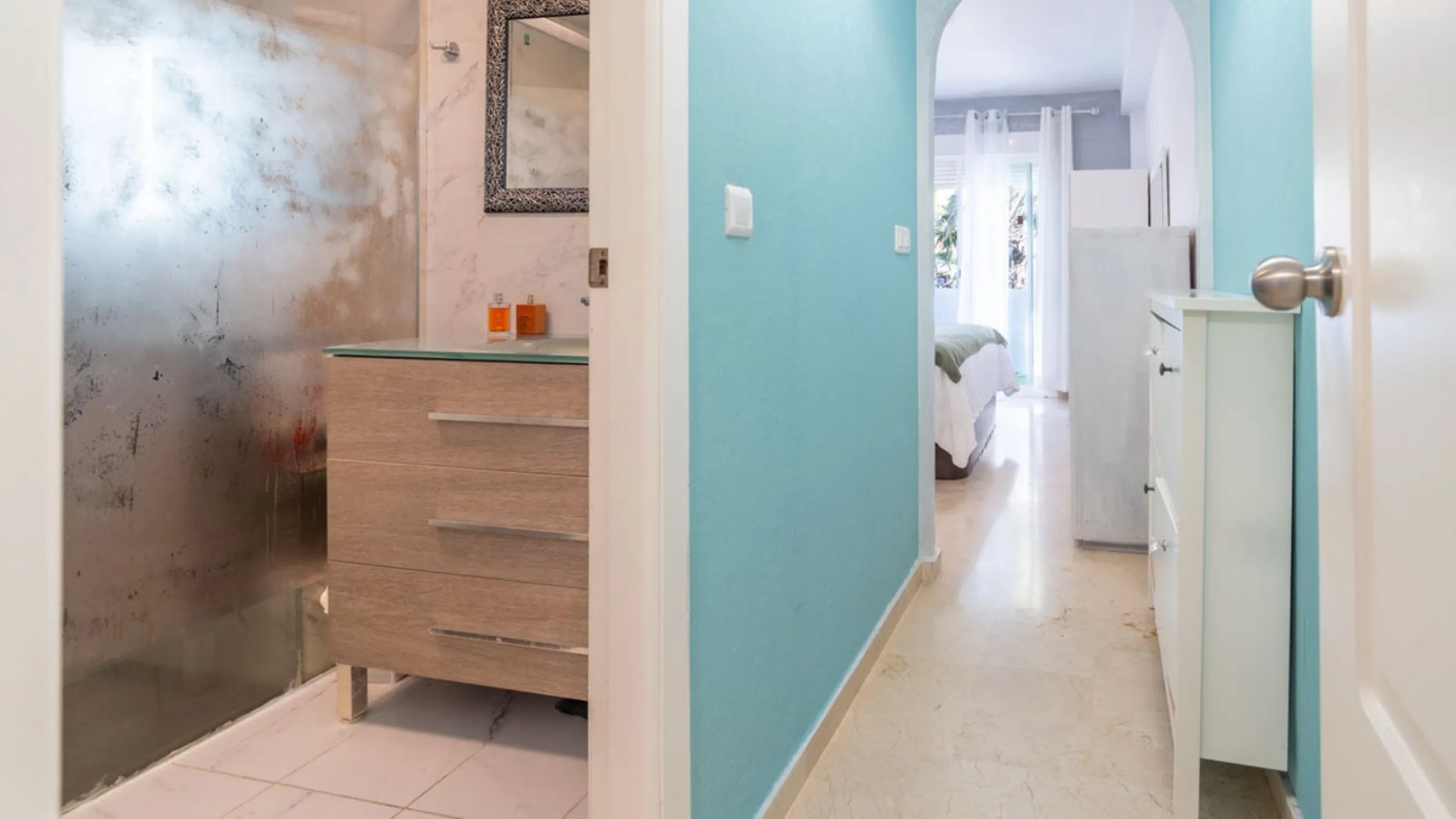This apartment is located in a quiet and well-maintained residential complex, offering a balanced and comfortable home designed for everyday living. The property features a spacious living-dining area with direct access to a private terrace, ideal for bot