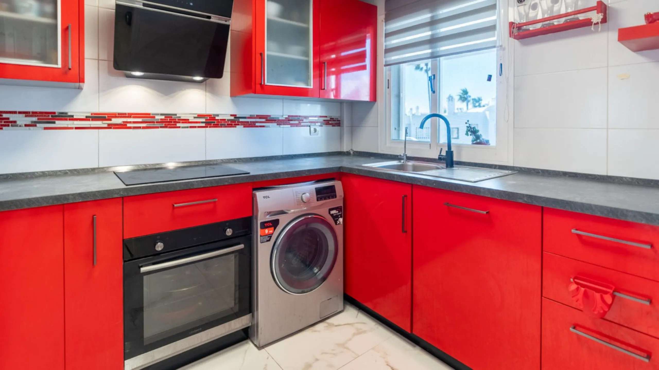 This apartment is located in a quiet and well-maintained residential complex, offering a balanced and comfortable home designed for everyday living. The property features a spacious living-dining area with direct access to a private terrace, ideal for bot