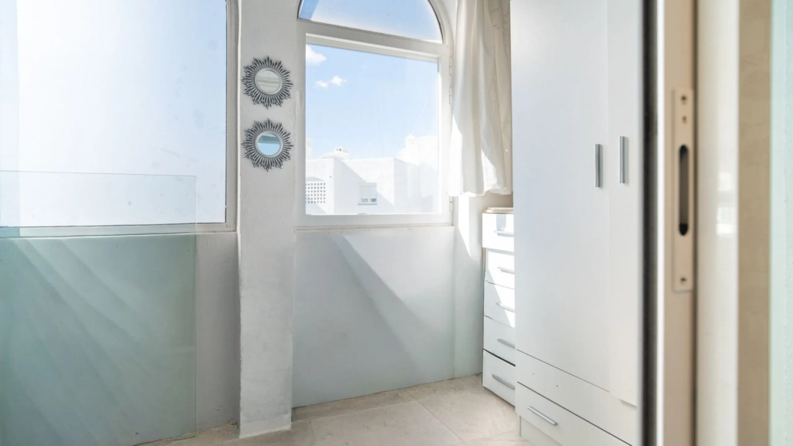 This apartment is located in a quiet and well-maintained residential complex, offering a balanced and comfortable home designed for everyday living. The property features a spacious living-dining area with direct access to a private terrace, ideal for bot