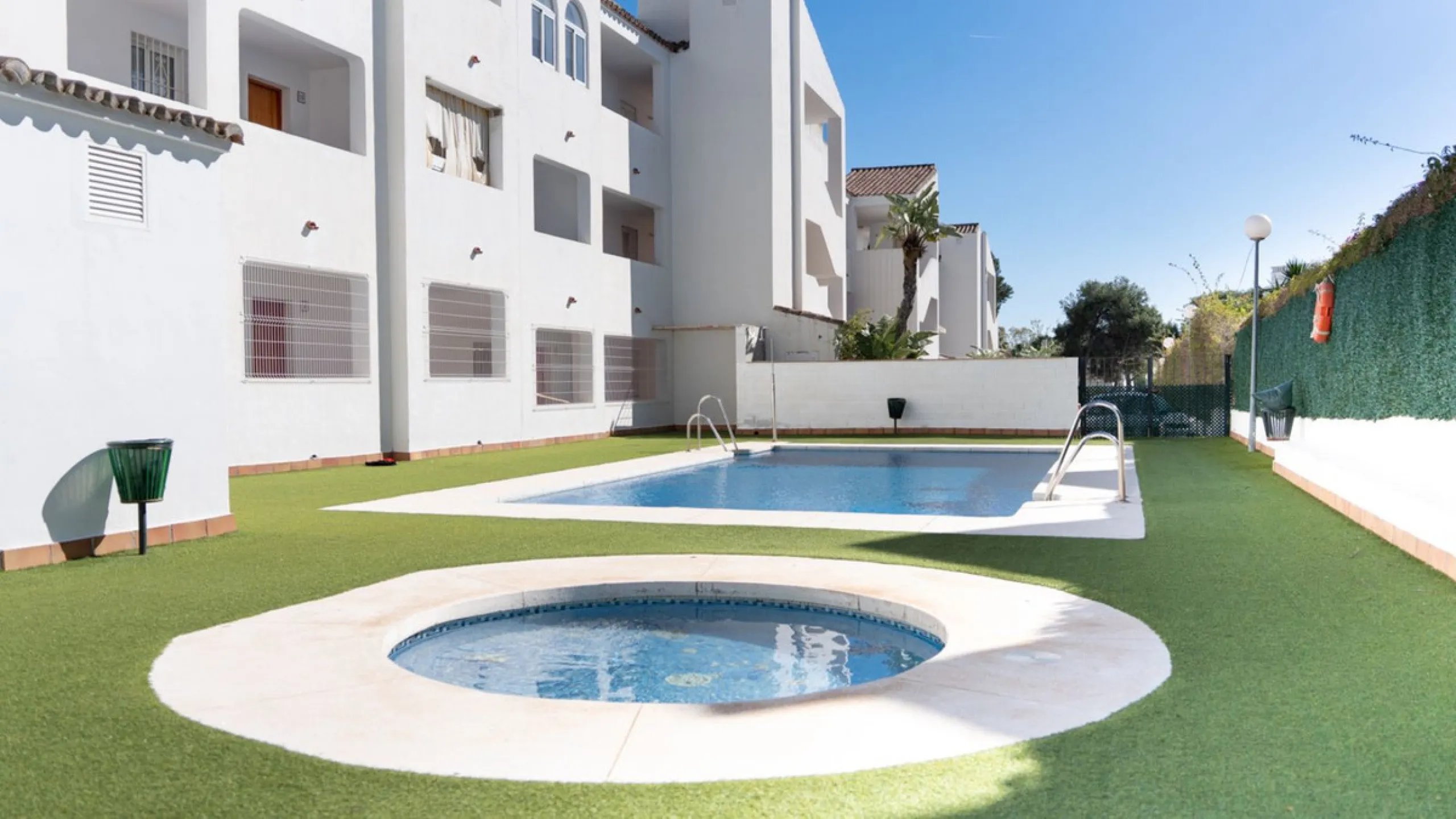 This apartment is located in a quiet and well-maintained residential complex, offering a balanced and comfortable home designed for everyday living. The property features a spacious living-dining area with direct access to a private terrace, ideal for bot