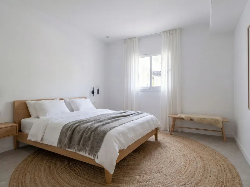 Located in the hills of Benahavis, this 143 sqm. residence is more than just an apartment; it is a curated experience of light and volume. As one of the largest units in this complex, the home has been meticulously reimagined to meet the exacting standard