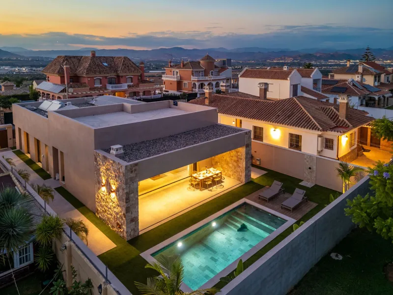 House - Detached Villa в продаже в Alhaurín de la Torre, Málaga. В доме 4 спален и 3 ванных комнат. Площадь дома 520 м²