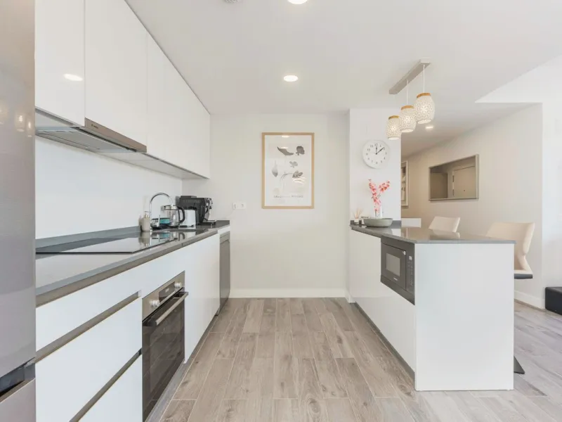 Newly completed penthouse with four bedrooms and large terraces, ideal for discerning clients looking for comfort in a new gated development. The penthouse has about 119 sqm of indoor living space and more than 120 sqm of terrace space, giving a total of 