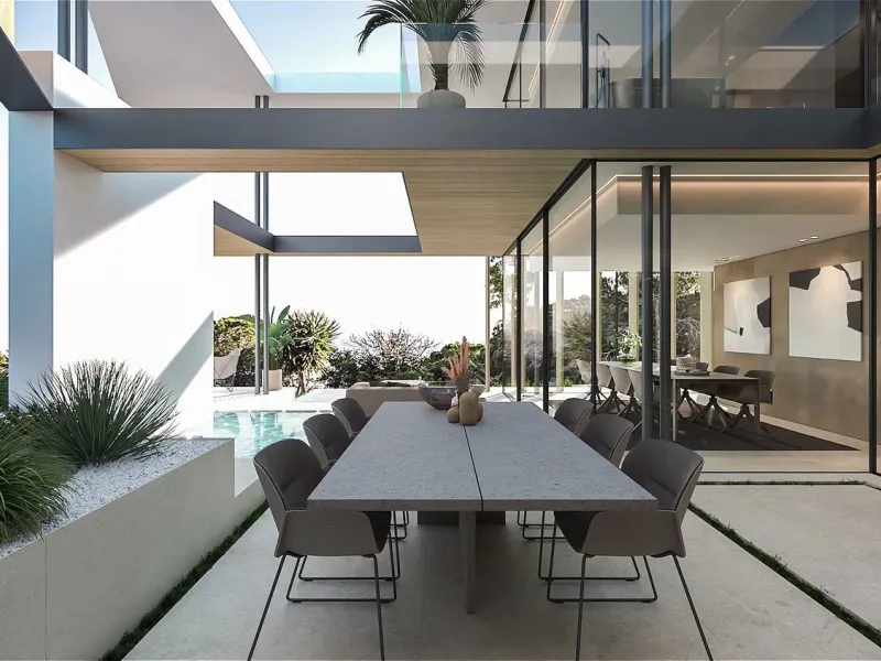 Luxe-Villa in Neubau in Premia de Dalt, Barcelona