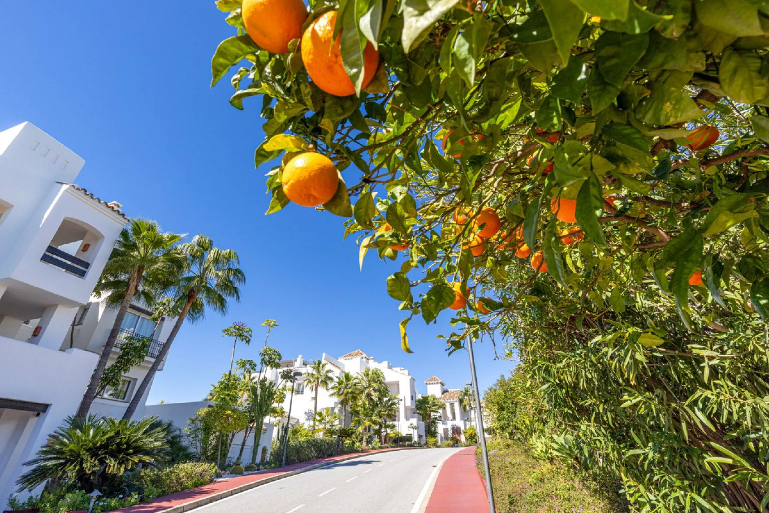 Renovated 3-bedroom duplex penthouse in exclusive gated community with sea & golf views in Marbella - Benahavis