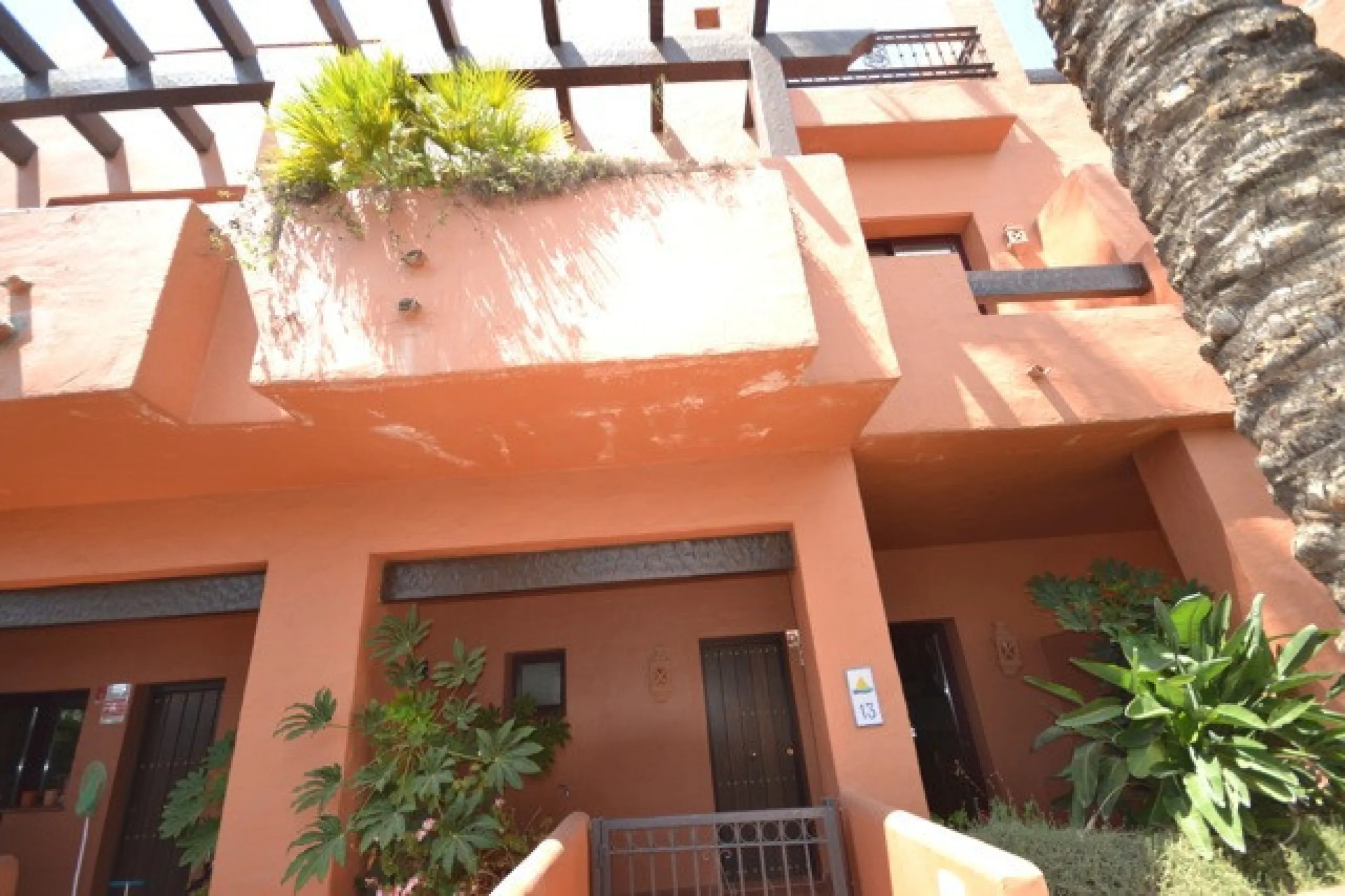 Stunning Andalucian style townhouse located on the famous golden mile in Marbella. A wonderfull designed architecture with Mediterranean taste, surrounded by lush tropical gardens and polos in areas of large ponds make this location a great place to live.