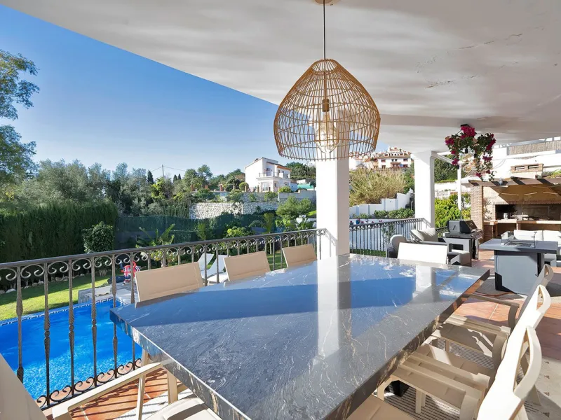 Set within one of Benalmádena's most sought-after residential enclaves, this exceptional detached villa is a refined expression of Mediterranean luxury, where contemporary comfort meets enduring Andalusian character.