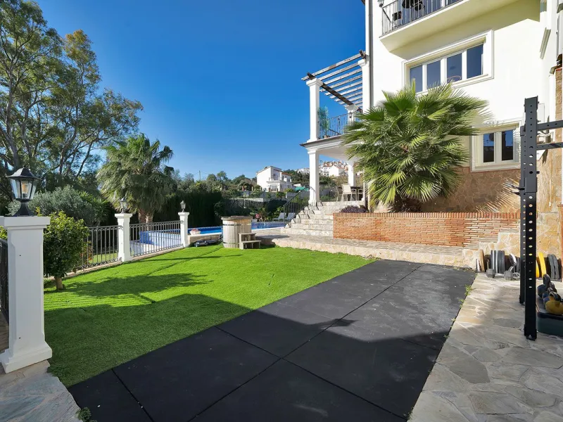 Set within one of Benalmádena's most sought-after residential enclaves, this exceptional detached villa is a refined expression of Mediterranean luxury, where contemporary comfort meets enduring Andalusian character.