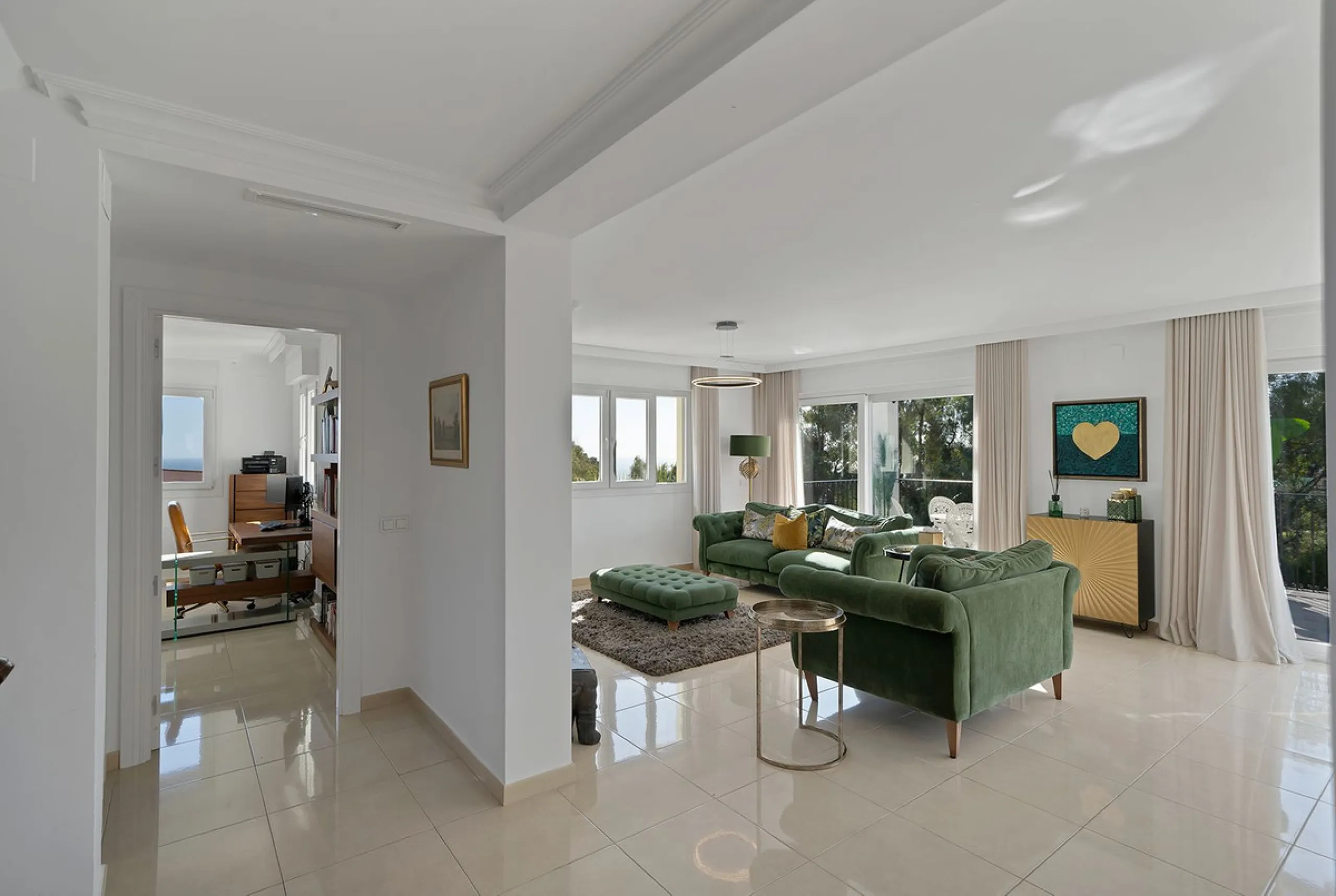 Set within one of Benalmádena's most sought-after residential enclaves, this exceptional detached villa is a refined expression of Mediterranean luxury, where contemporary comfort meets enduring Andalusian character.