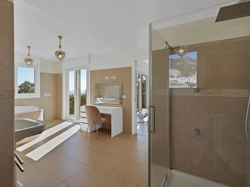 Set within one of Benalmádena's most sought-after residential enclaves, this exceptional detached villa is a refined expression of Mediterranean luxury, where contemporary comfort meets enduring Andalusian character.