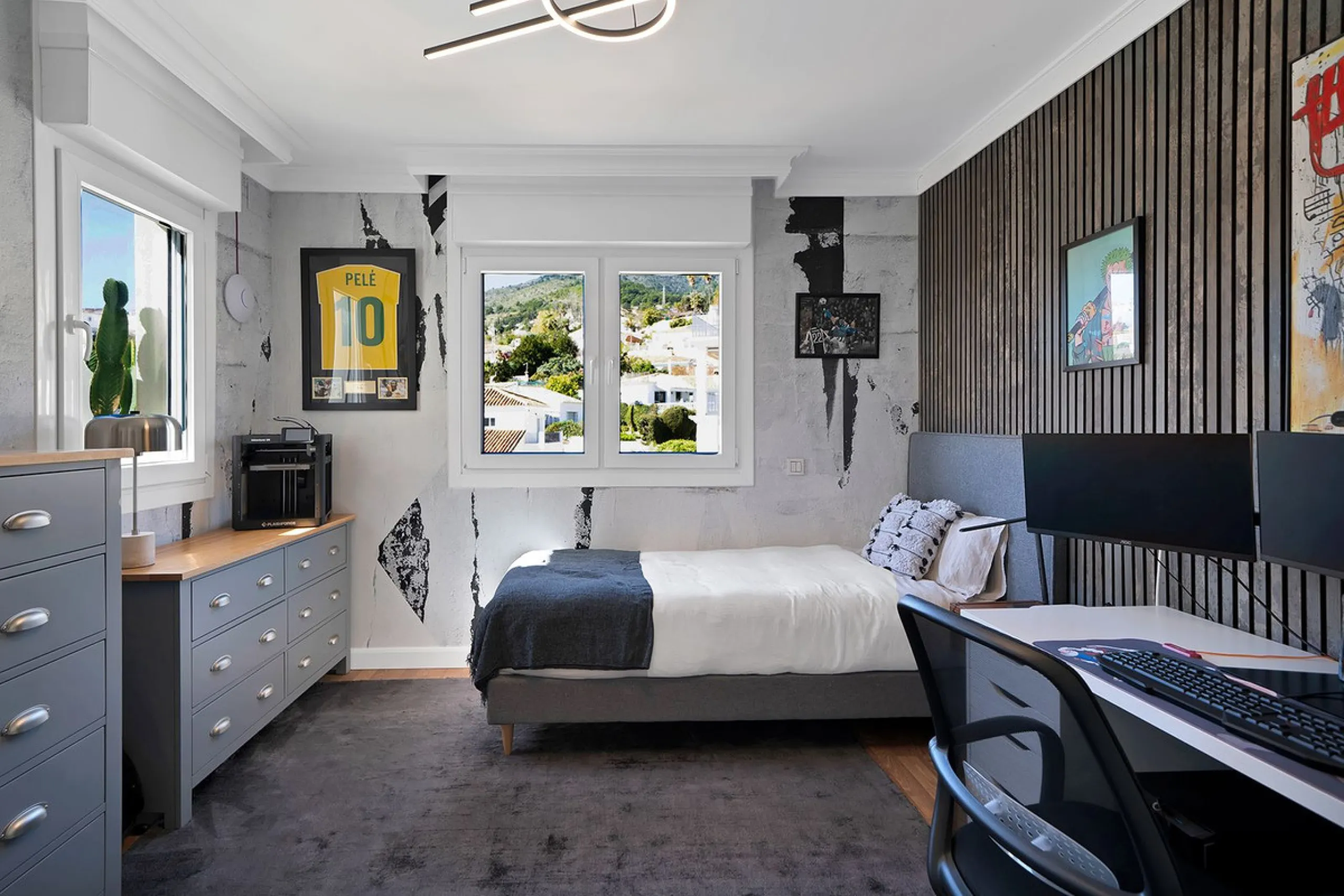 Set within one of Benalmádena's most sought-after residential enclaves, this exceptional detached villa is a refined expression of Mediterranean luxury, where contemporary comfort meets enduring Andalusian character.