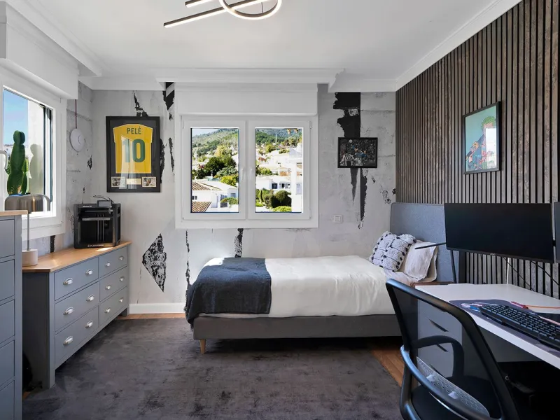 Set within one of Benalmádena's most sought-after residential enclaves, this exceptional detached villa is a refined expression of Mediterranean luxury, where contemporary comfort meets enduring Andalusian character.